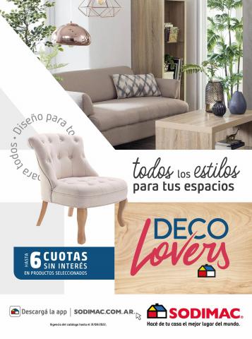 Ofertas de Muebles y Decoración en General Pico | DECOLOVERS de Sodimac | 10/8/2022 - 31/8/2022
