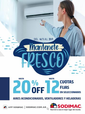 Catálogo Sodimac en La Plata | MANTENETE FRESCO | 4/1/2023 - 31/1/2023