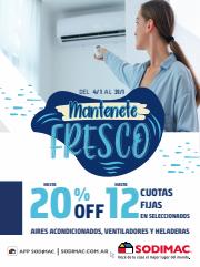 Catálogo Sodimac en Tigre | MANTENETE FRESCO | 4/1/2023 - 31/1/2023