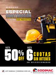 Catálogo Sodimac en Caseros | ESPECIAL CONSTRUCCIÓN | 19/1/2023 - 31/1/2023