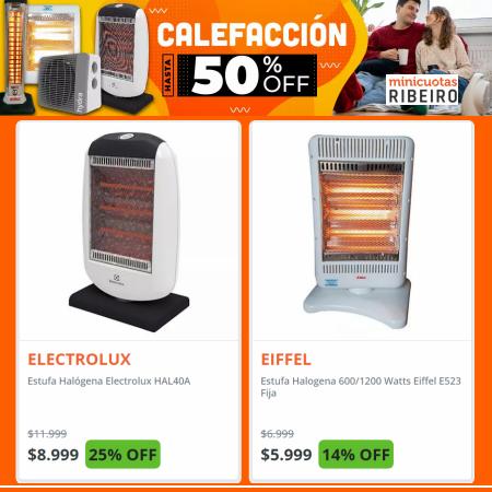Ofertas de Electrónica y Electrodomésticos en Ramos Mejía | Especial Calefacción de Ribeiro | 2/5/2022 - 17/5/2022