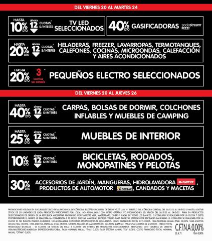 Catálogo Disco en Córdoba |  $UPEROFERTA - HOGAR Y ELECTRO | 20/5/2022 - 26/5/2022