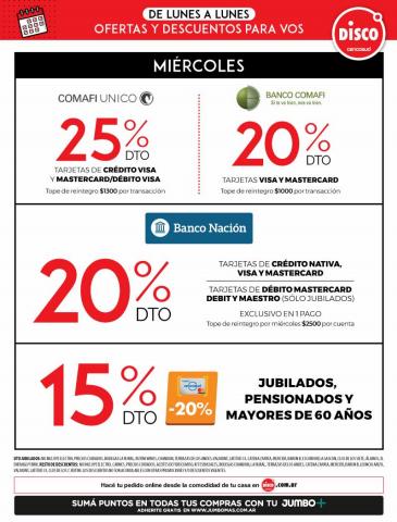 Catálogo Disco en San Martín | OFERTAS Y DESCUENTOS PARA VOS - MIERCOLES | 29/6/2022 - 29/6/2022