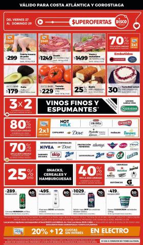 Catálogo Disco en Caseros | $UPER OFERTA DISCO - COSTA ATLÁNTICA | 27/1/2023 - 29/1/2023