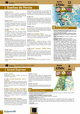 Ofertas de Viajes en Vicente López | Ofertas Europamundo de Europamundo | 23/6/2022 - 30/8/2022