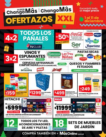 Catálogo Changomas en Corrientes | OFERTAZOS XXL | 1/12/2022 - 11/12/2022
