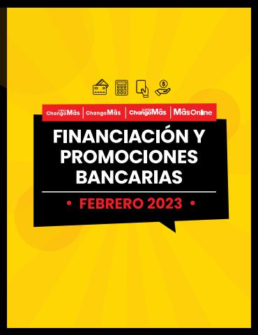 Catálogo Changomas en Salta | FINANCIACION Y PROMOCIONES BANCARIAS FEBRERO | 1/2/2023 - 28/2/2023