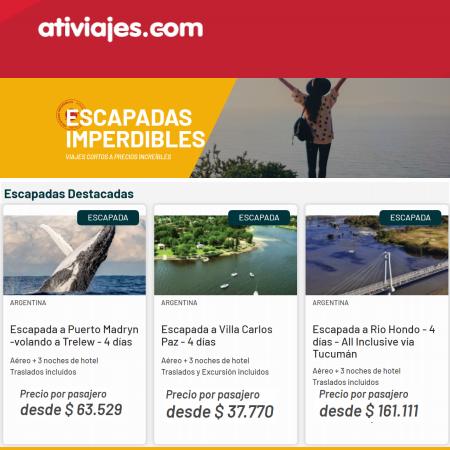 Ofertas de Viajes en Morón | Escapadas Imperdibles de Ati Viajes | 15/9/2022 - 3/10/2022