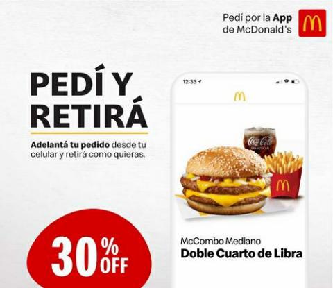 Ofertas de Restaurantes en Villa Carlos Paz | Promociones imperdibles McDoanld´s de McDonald's | 23/6/2022 - 17/7/2022