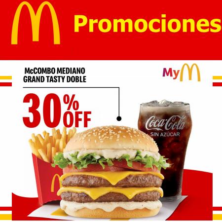 Ofertas de Restaurantes en Monte Grande (Buenos Aires) | Promociones Irresistibles! de McDonald's | 22/9/2022 - 10/10/2022