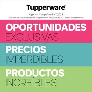 Catálogo Tupperware | Ofertas Tupperware | 24/5/2023 - 30/6/2023