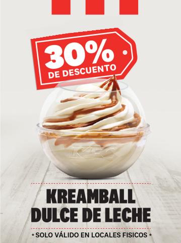 Catálogo KFC | 30% de Descuento | 13/5/2022 - 31/12/2022