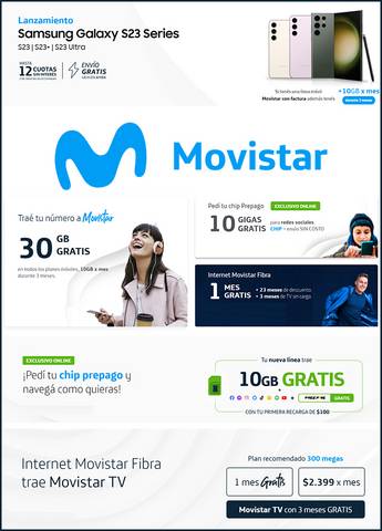 Catálogo Movistar en Mar del Plata | Celulares Movistar | 23/3/2023 - 22/4/2023