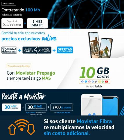 Ofertas de Electrónica y Electrodomésticos en Morón | Grandes promociones Movistar de Movistar | 23/6/2022 - 3/7/2022