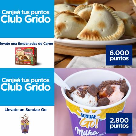 Grido Helado en Cinco Saltos | Promociones y Descuentos Semanales