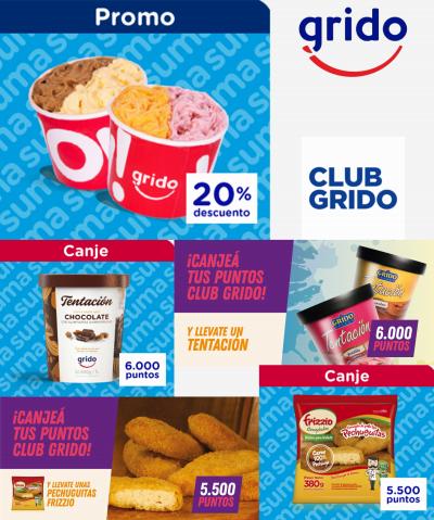 Ofertas de Restaurantes | CLUB GRIDO PROMOS de Grido Helado | 12/5/2022 - 22/5/2022