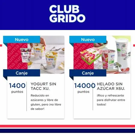 Grido Helado en San Miguel de Tucumán | Promociones y Descuentos Semanales