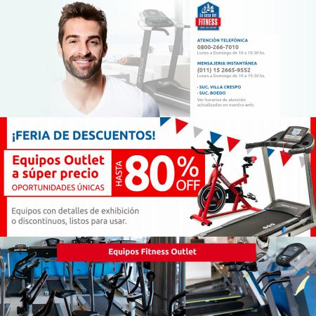 Ofertas de Deporte en Rosario | Outlet! de La Casa del Fitness | 20/6/2022 - 12/7/2022