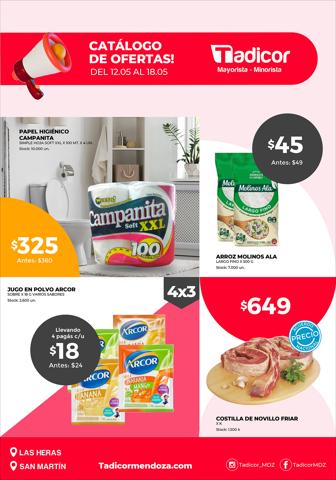 Catálogo Supermercados Tadicor en Guaymallén | Ofertas Supermercados Tadicor | 12/5/2022 - 18/5/2022