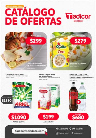 Catálogo Supermercados Tadicor en Mendoza | Ofertas Supermercados Tadicor | 2/2/2023 - 7/2/2023