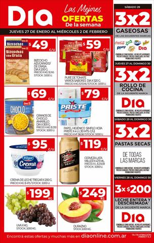 Catálogo Supermercados DIA en Mar del Plata | Ofertas Dia | 27/1/2022 - 2/2/2022
