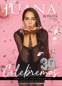 Ofertas de Ropa, Zapatos y Accesorios en Morón | C-2306 Edición Aniversario de Juana Bonita | 6/6/2023 - 19/7/2023