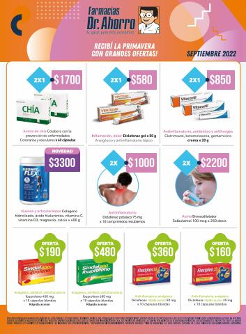 Ofertas de Farmacias y Ópticas en Caseros | Ofertas de primavera de Farmacias del Dr Ahorro | 15/9/2022 - 2/10/2022