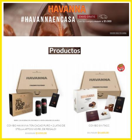 Catálogo Havanna en Comodoro Rivadavia | Envíos Gratis | 19/8/2022 - 10/10/2022
