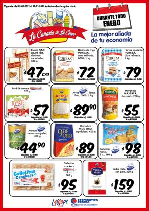Ofertas de Hiper-Supermercados en el catálogo de Cooperativa Obrera ( 8 días más)