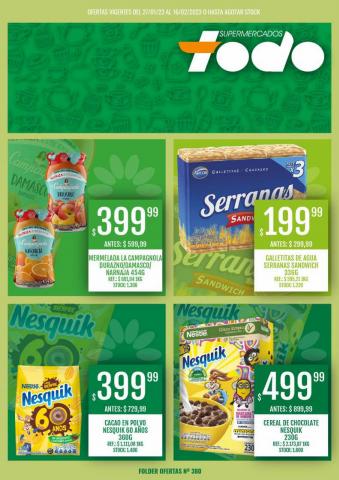 Catálogo Supermercados Todo en Quilmes | Ofertas quincenales | 27/1/2023 - 17/2/2023
