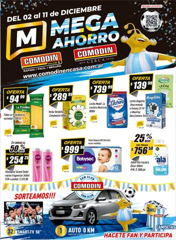 Ofertas de Hiper-Supermercados en San Miguel de Tucumán | Ofertas Supermercados Comodin de Supermercados Comodin | 2/12/2022 - 11/12/2022
