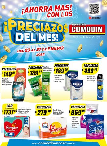 Catálogo Supermercados Comodin en Salta | Ofertas Supermercados Comodin | 23/1/2023 - 31/1/2023