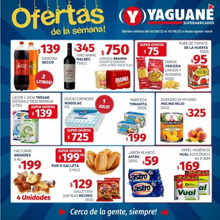 Catálogo Yaguane Supermercados | Ofertas de la Semana | 5/8/2022 - 10/8/2022