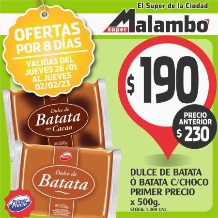Catálogo Supermercados Malambo en Gualeguaychú | Ofertas Destacadas | 26/1/2023 - 2/2/2023