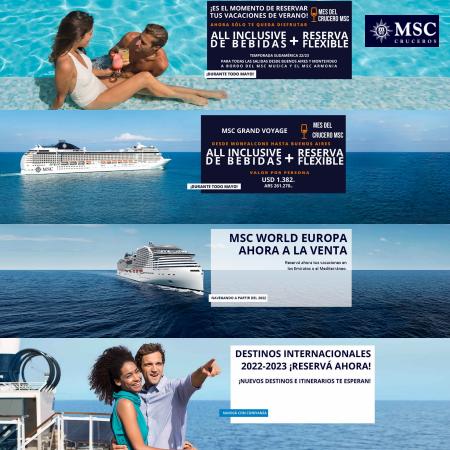 Ofertas de Viajes en Caseros | Pronos inolvidables de MSC Cruceros | 17/5/2022 - 31/5/2022