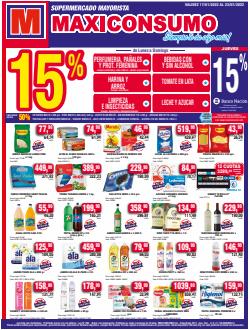 Ofertas de Hiper-Supermercados en el catálogo de Maxiconsumo ( Vence hoy)