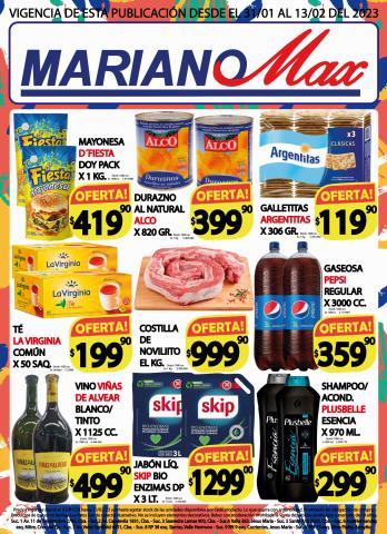 Catálogo Supermercados Mariano Max en Córdoba | Ofertas Imperdibles | 31/1/2023 - 13/2/2023