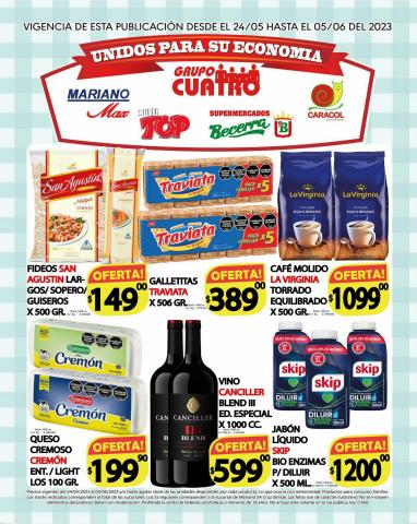 Catálogo Supermercados Mariano Max en Cruz del Eje | Unidos para su economía | 24/5/2023 - 5/6/2023