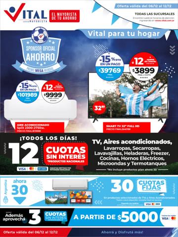 Catálogo Supermayorista Vital en Buenos Aires | Ahorrá y disfrutá | 6/12/2022 - 12/12/2022