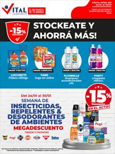 Catálogo Supermayorista Vital en Berazategui | ¡Ahorrá y disfrutá!  | 24/1/2023 - 30/1/2023