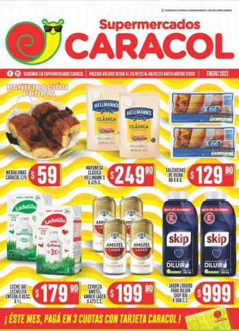 Catálogo Supermercados Caracol en Río Tercero | Ofertas Quincenales | 25/1/2023 - 6/2/2023