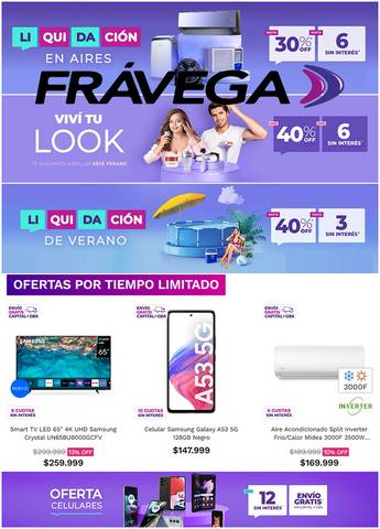 Catálogo Frávega en Comodoro Rivadavia | Frávega Ofertas | 7/12/2022 - 6/1/2023