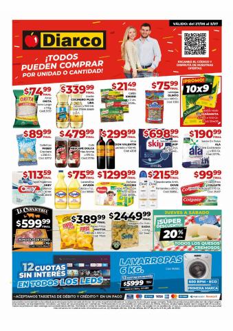 Ofertas de Hiper-Supermercados en Quilmes | Ofertas Diarco de Diarco | 27/6/2022 - 3/7/2022