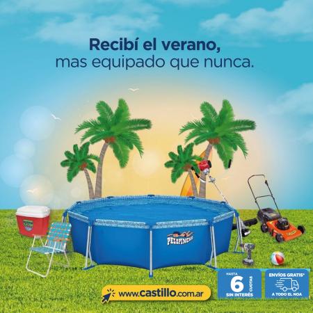 Catálogo Castillo Hogar en Santiago del Estero | Equipate para el verano | 24/1/2023 - 2/2/2023