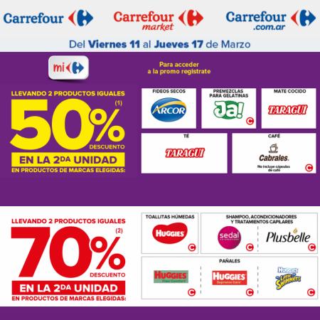 Catálogo Carrefour Market en San Miguel de Tucumán | Ofertas Destacadas | 11/3/2022 - 17/3/2022