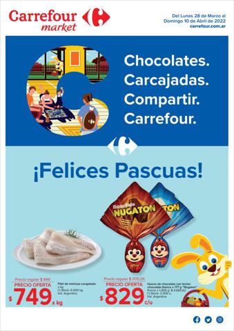 Catálogo Carrefour Market en Mar del Plata | Catálogo Felices Pascuas Market | 28/3/2022 - 10/4/2022