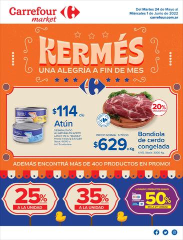 Catálogo Carrefour Market en Mendoza | Catálogo Kermes Market | 24/5/2022 - 1/6/2022