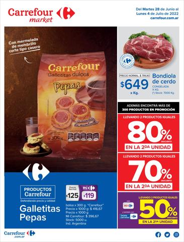 Catálogo Carrefour Market en La Plata | Catálogo Oferta Semanal Market | 28/6/2022 - 4/7/2022