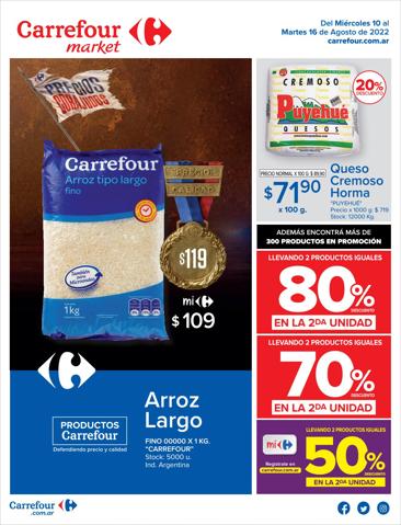 Catálogo Carrefour Market | Catálogo Ofertas Carrefour Market | 10/8/2022 - 16/8/2022