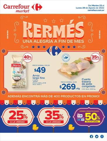 Catálogo Carrefour Market en Córdoba | Catálogo Kermes Market | 23/8/2022 - 29/8/2022